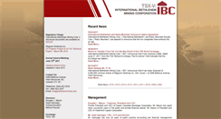 Desktop Screenshot of bethlehemmining.com