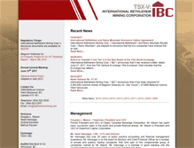 Tablet Screenshot of bethlehemmining.com